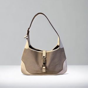 ** SOLD ** Gucci Beige and White Jackie